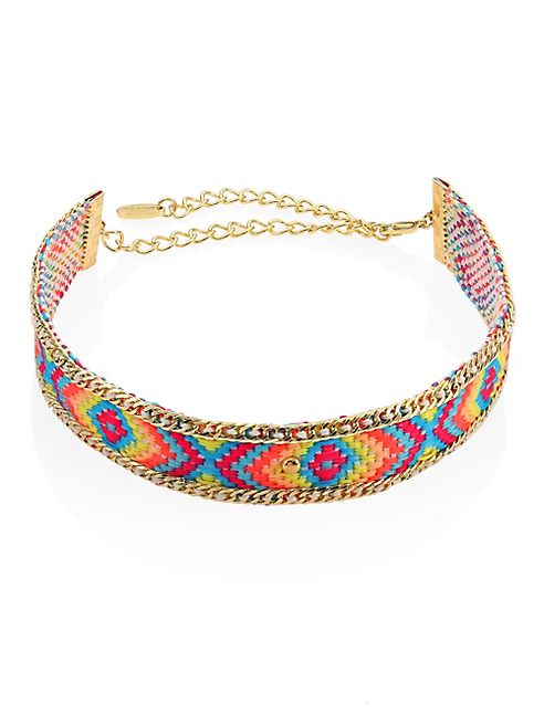 Ettika - Woven Rainbow Choker