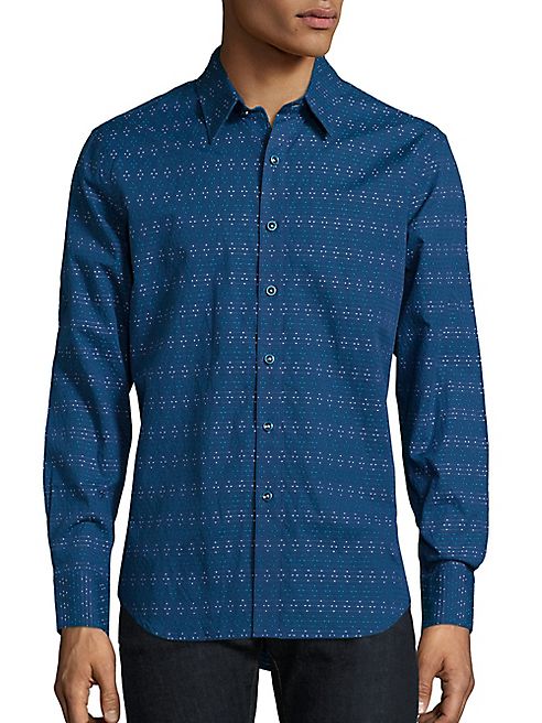 Robert Graham - Dev Micro Printed Shirt