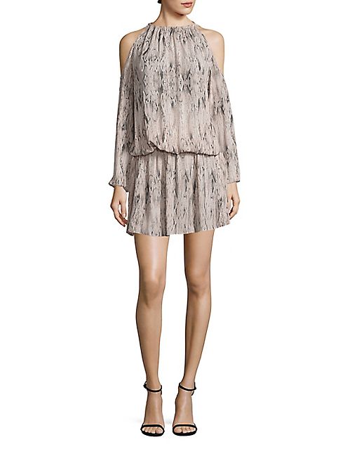 Ramy Brook - Lauren Snake Printed Silk Dress