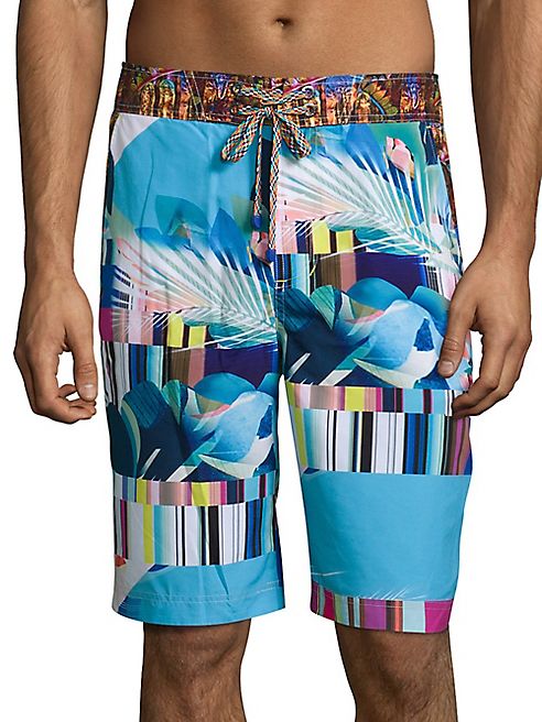 Robert Graham - Samarinda Multi-Printed Regular-Fit Shorts