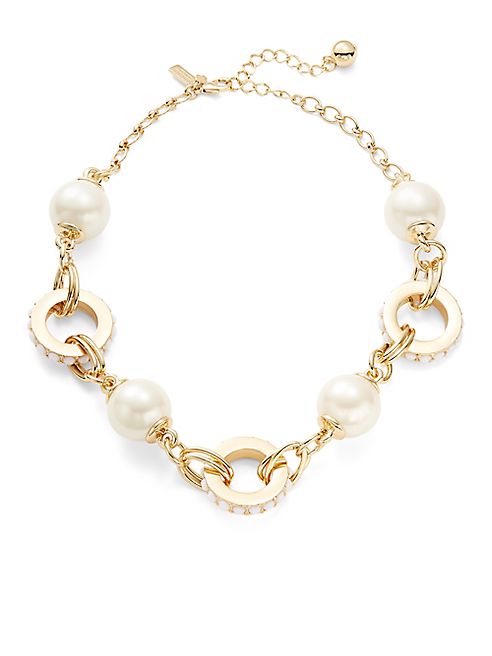 Kate Spade New York - Second Nature Large Faux Pearl Necklace