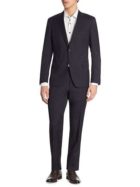 Saks Fifth Avenue Collection - Samuelsohn Classic-Fit  Wool Suit