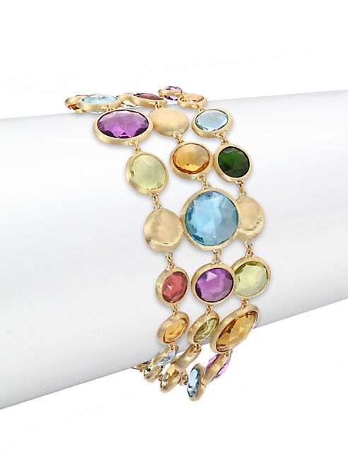 Marco Bicego - Jaipur Semi-Precious Multi-Stone Three-Strand Bracelet