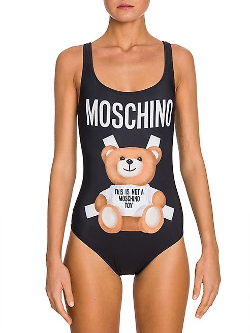 Moschino - Bear Logo Bodysuit