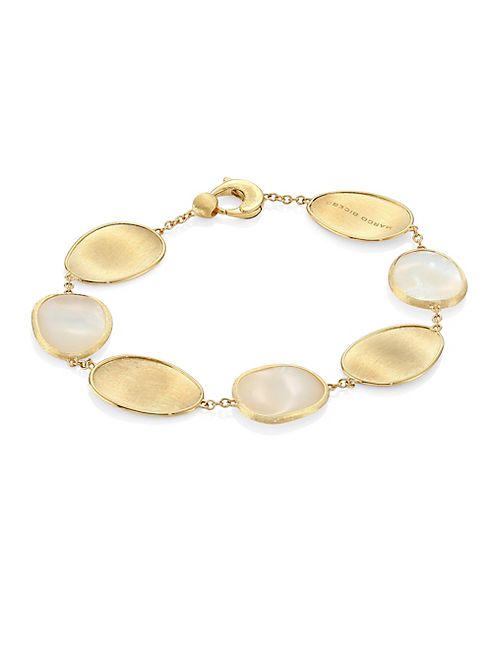 Marco Bicego - Lunaria Mother-Of-Pearl & 18K Yellow Gold Bracelet