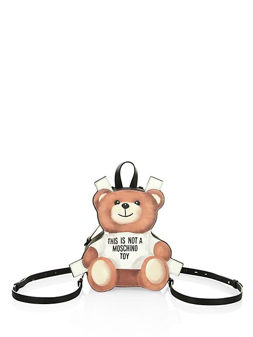 Moschino - Bear Paperdoll Fantasy Leather Backpack