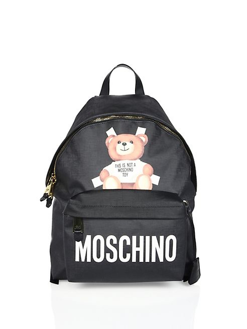 Moschino - Paper Doll Bear Cutout Backpack