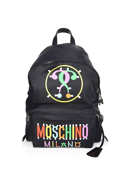 Moschino - Logo Printed Backpack