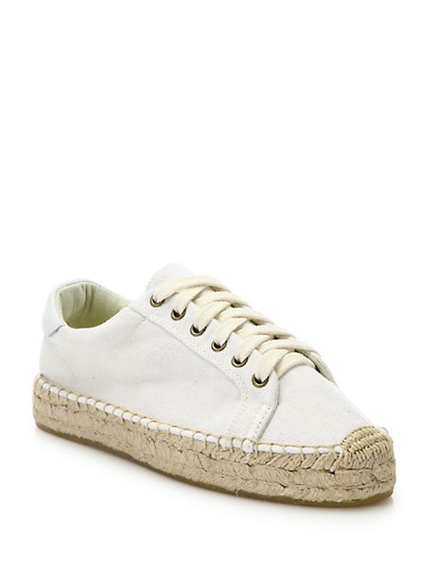 Soludos - Canvas Espadrille Platform Sneakers