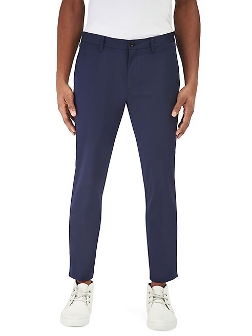 EFM-Engineered for Motion - Globetrotter Slim-Fit Flat Front Trousers