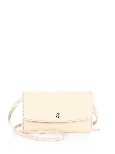 Tory Burch - Robinson Pebbled Leather Crossbody Bag