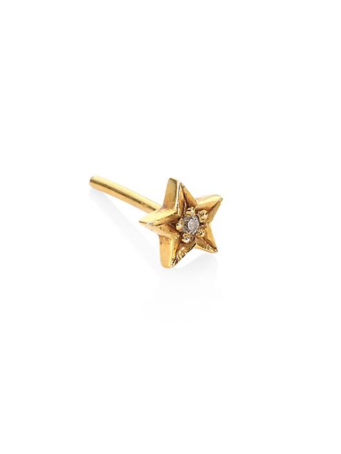 IAM by Ileana Makri - Mini Star Single Stud Earring