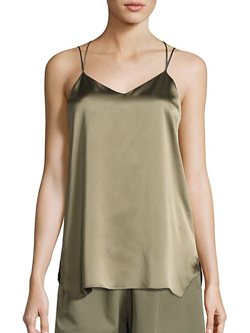 Halston Heritage - Double Strap Satin Cami