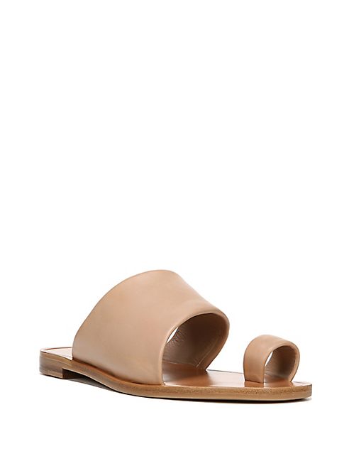 Diane von Furstenberg - Elllo Leather Slides