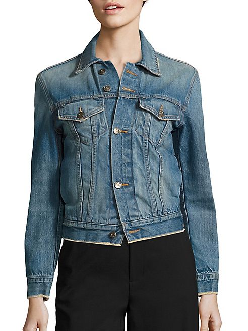 Vince - Faded Denim Jacket