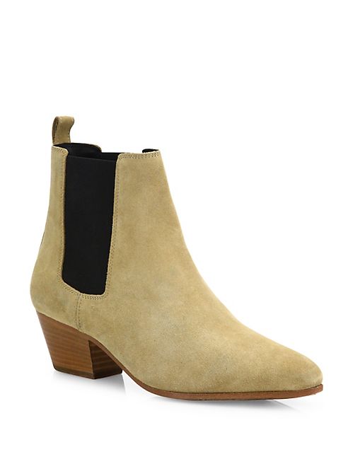 IRO - Yvette Suede Chelsea Booties