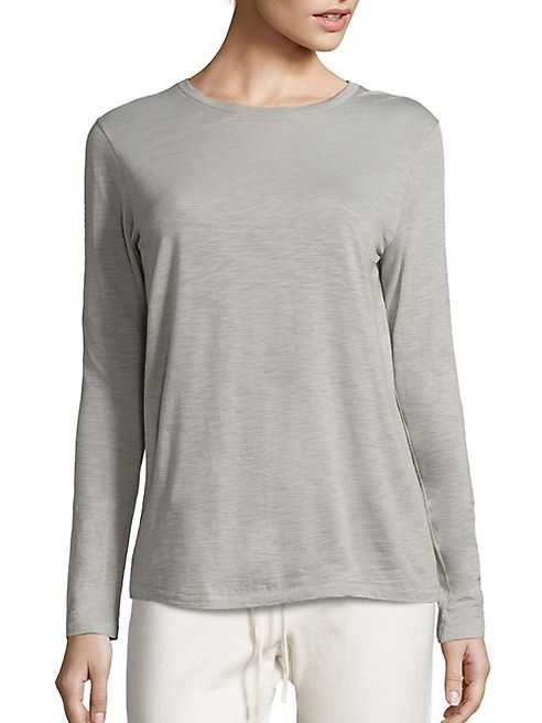 Vince - Heathered Long Sleeve Tee