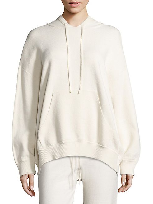 Vince - Oversized Cotton Hoodie