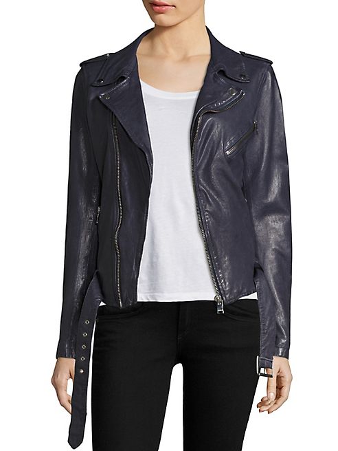 LAMARQUE - Kioysha Leather Biker Jacket