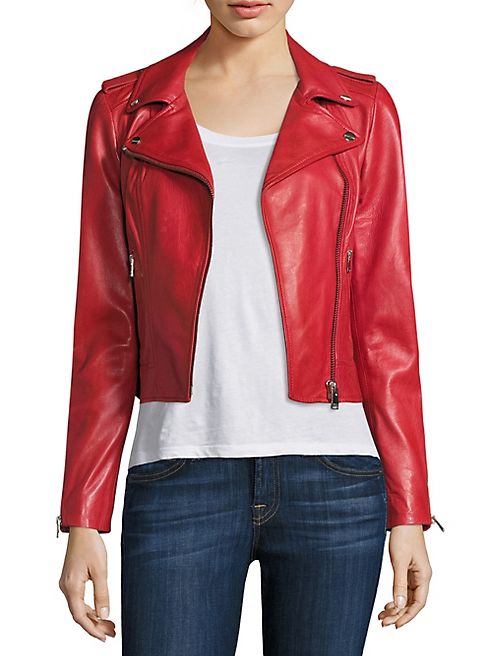 LAMARQUE - Donna Leather Biker Jacket