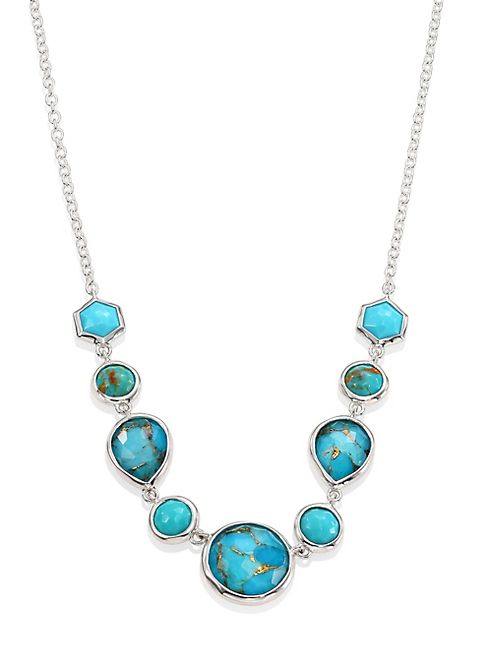 IPPOLITA - 925 Rock Candy Turquoise Five-Stone Necklace