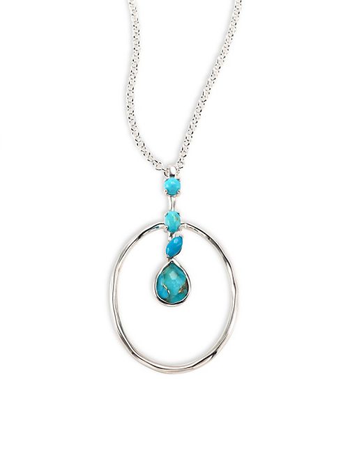 IPPOLITA - 925 Rock Candy Turquoise Pendant Necklace