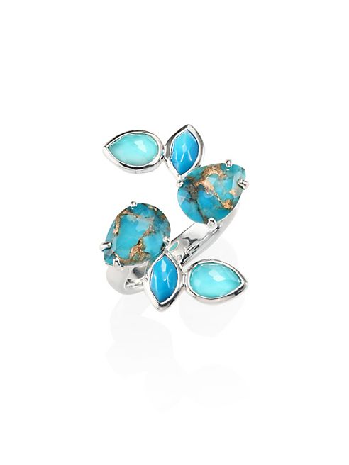 IPPOLITA - 925 Rock Candy Turquoise Open Ring