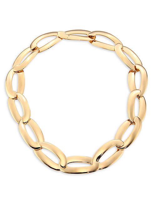 Vhernier - Olimpia 18K Rose Gold Link Necklace