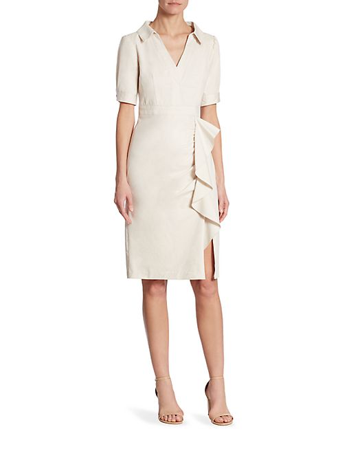 Nanette Lepore - Sunny Cotton Blend Day Dress