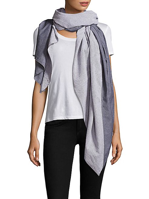 Donni Charm - Diagonal Cotton Scarf