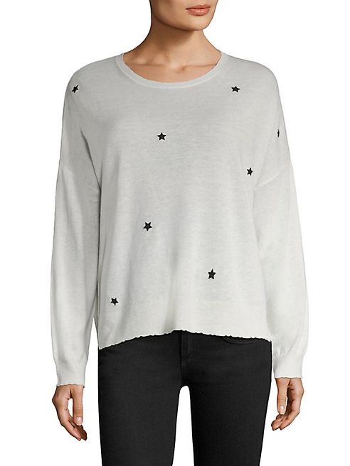 SUNDRY - Cashmere Blend Long Sleeve Sweater