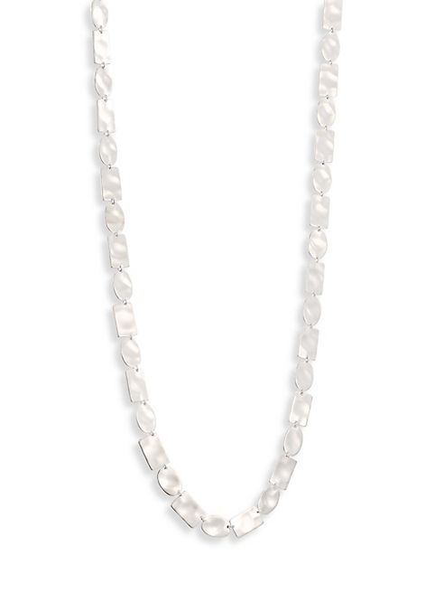 IPPOLITA - 925 Senso Oval & Rectangle All Disc Necklace/37