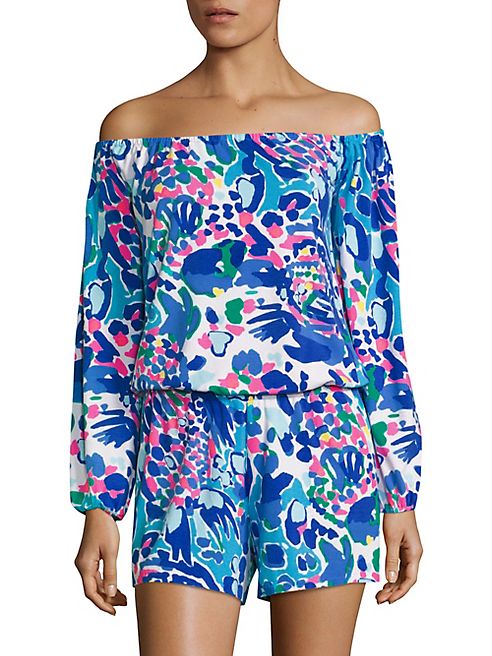 Lilly Pulitzer - Lana Off-The-Shoulder Romper