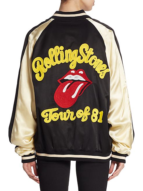 MADEWORN - Rolling Stones Baseball Jacket