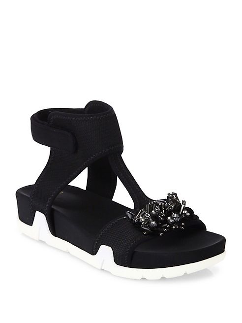 Ash - Osiris Flower Ankle Strap Sandals