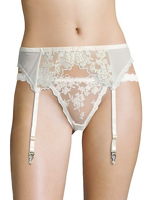 Hanky Panky - Elizabeth Embroidered Garter Belt