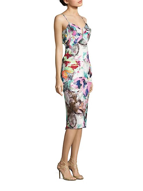 Black Halo - Lolah Butterly-Print Dress