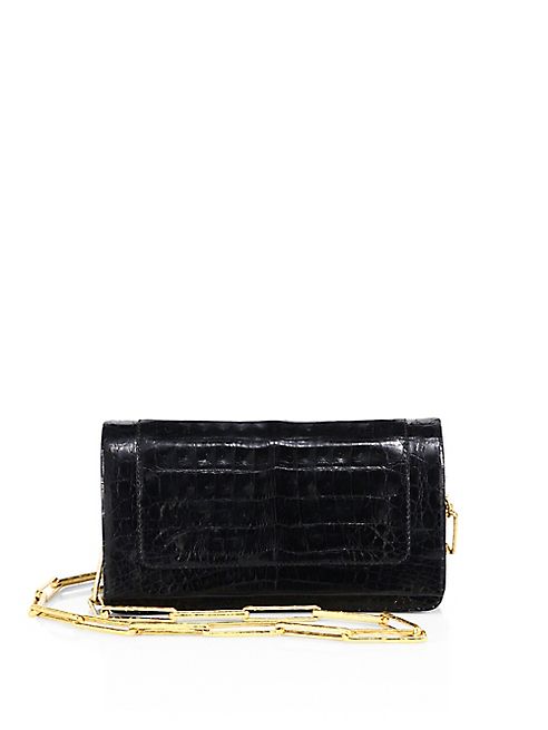 Nancy Gonzalez - Mini Crocodile Leather Crossbody Bag