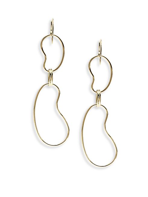 IPPOLITA - 18K Classico Kidney & Oval Link Earrings