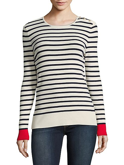 Tory Burch - Ramona Striped Sweater