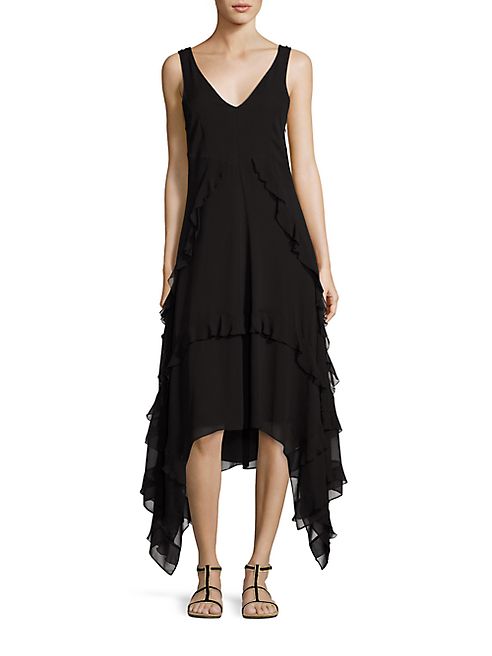 Elizabeth and James - Vanessa Ruffle Tiered Dress