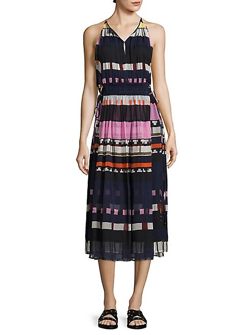 Apiece Apart - Lippard Printed Silk Midi Dress