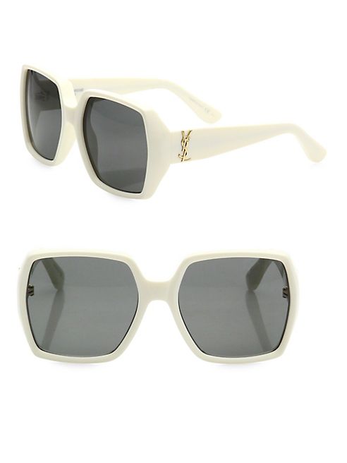 Saint Laurent - Saint Laurent 58MM Oversized Square Sunglasses