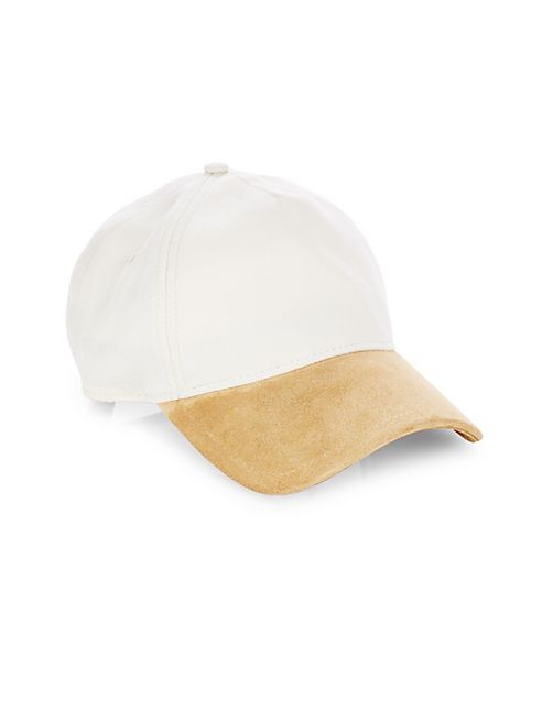 Rag & Bone - Marilyn Suede Baseball Cap