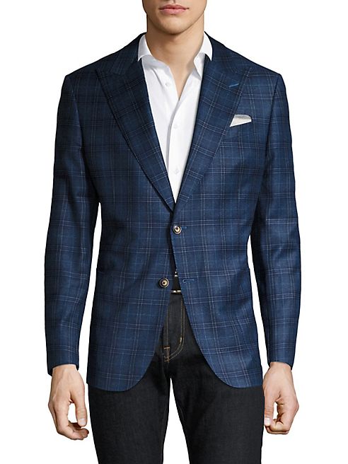 Robert Graham - Stalas Plaid Regular-Fit Wool Jacket