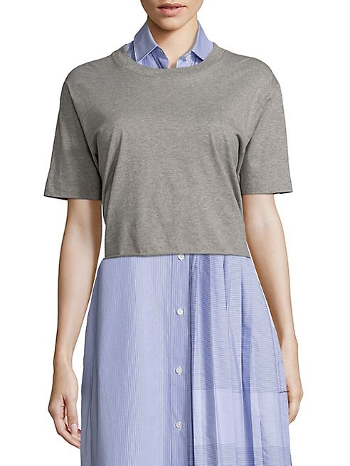 Public School - Lara Tie-Back Cotton Jersey Tee