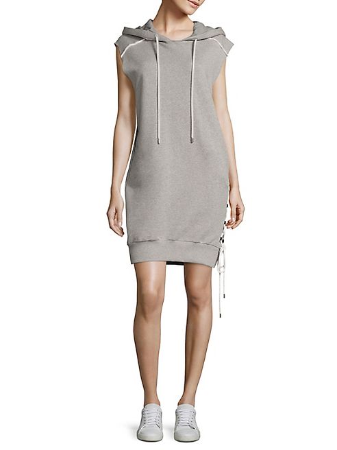 Public School - Loren Cotton French Terry Hooded Dress