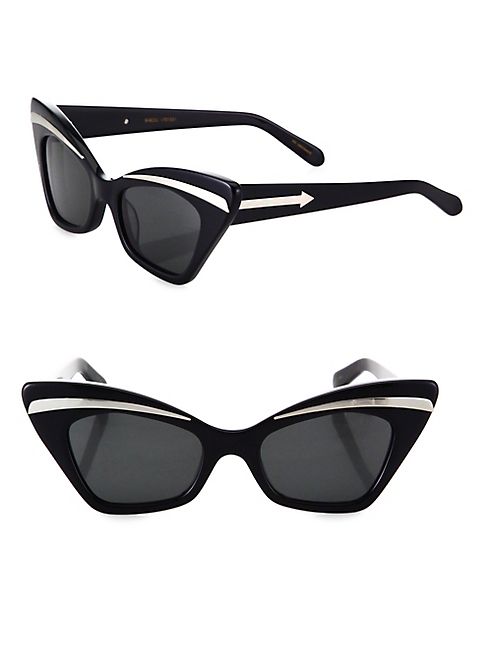 Karen Walker - Babou 50MM Cat Eye Sunglasses