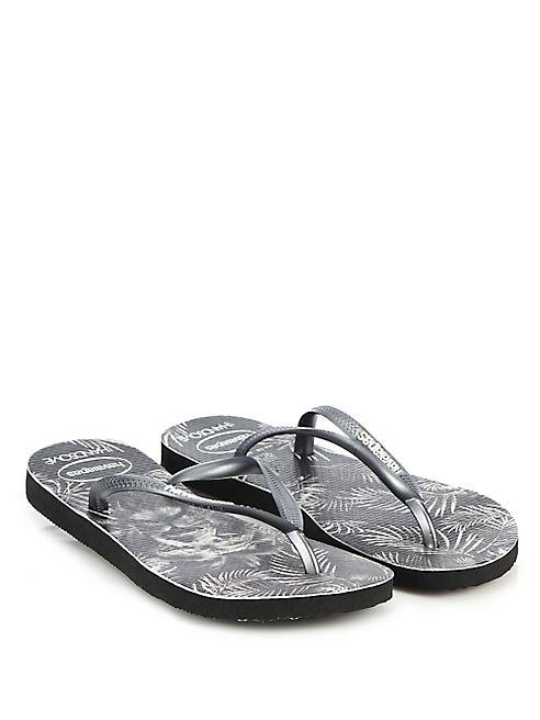 Havaianas - Slim Handsome Printed Flip Flops