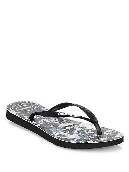 Havaianas - Slim Handsome Printed Flip-Flops